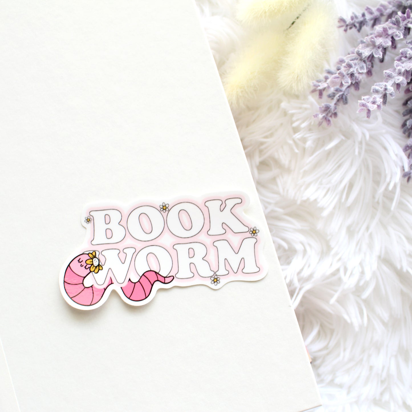 Bookworm Sticker