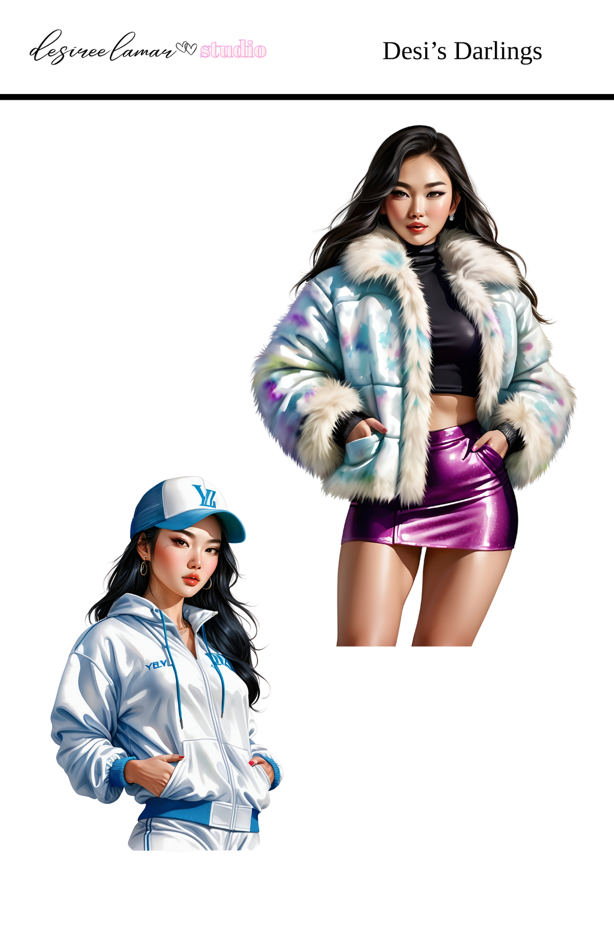 Y2K Babe Sticker Sheet 2