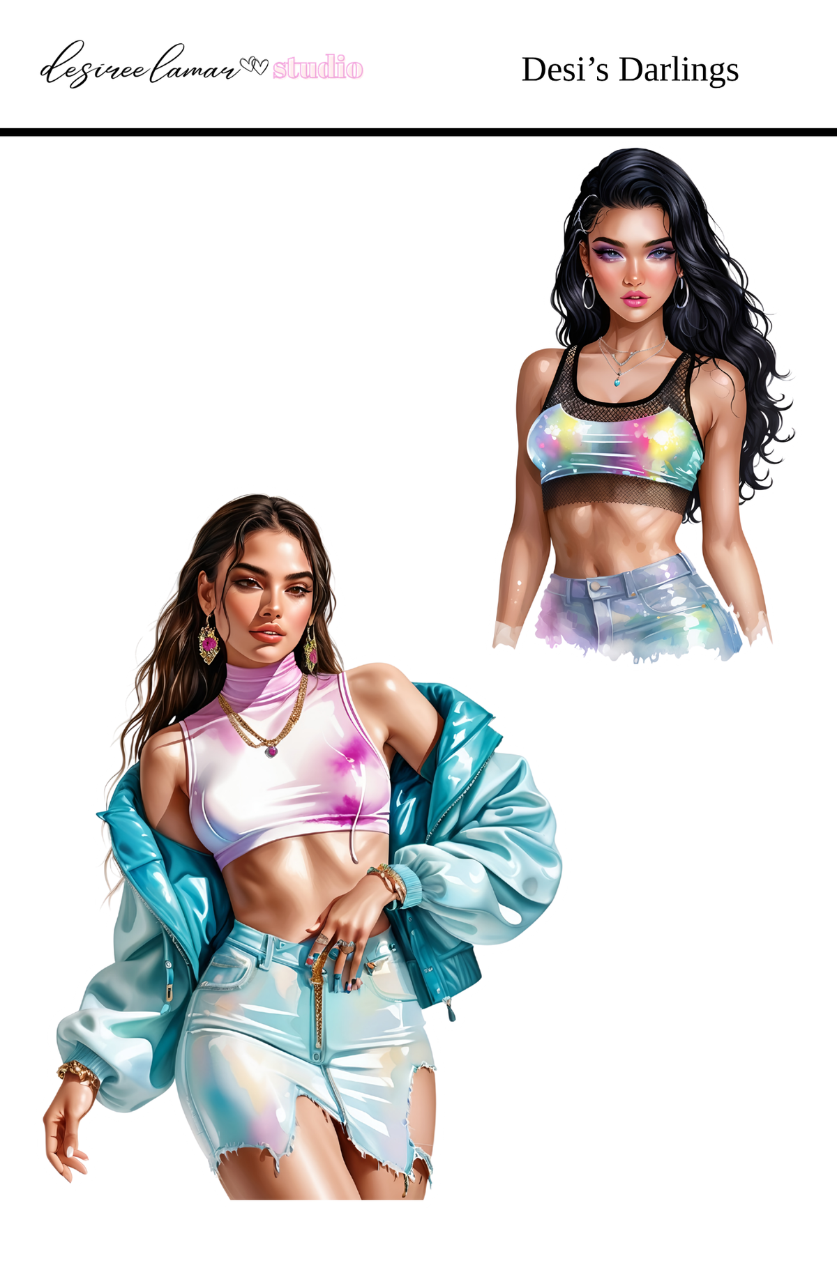 Y2K Babe Sticker Sheet 5