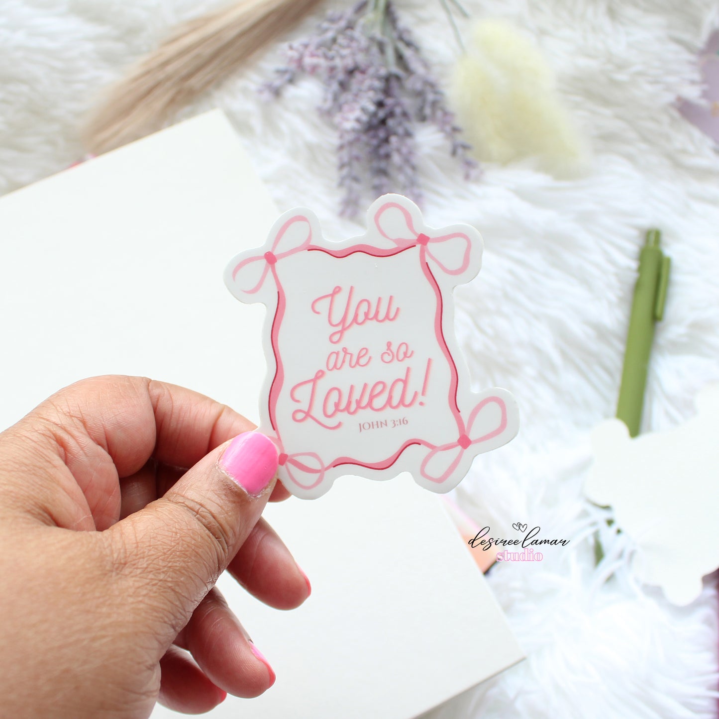 You Are Loved Sticker