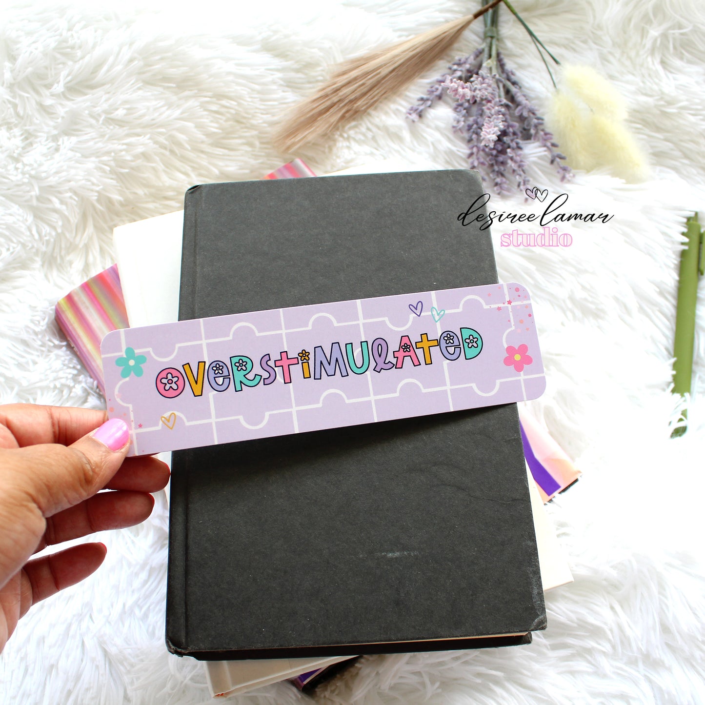Overstimulated Bookmark