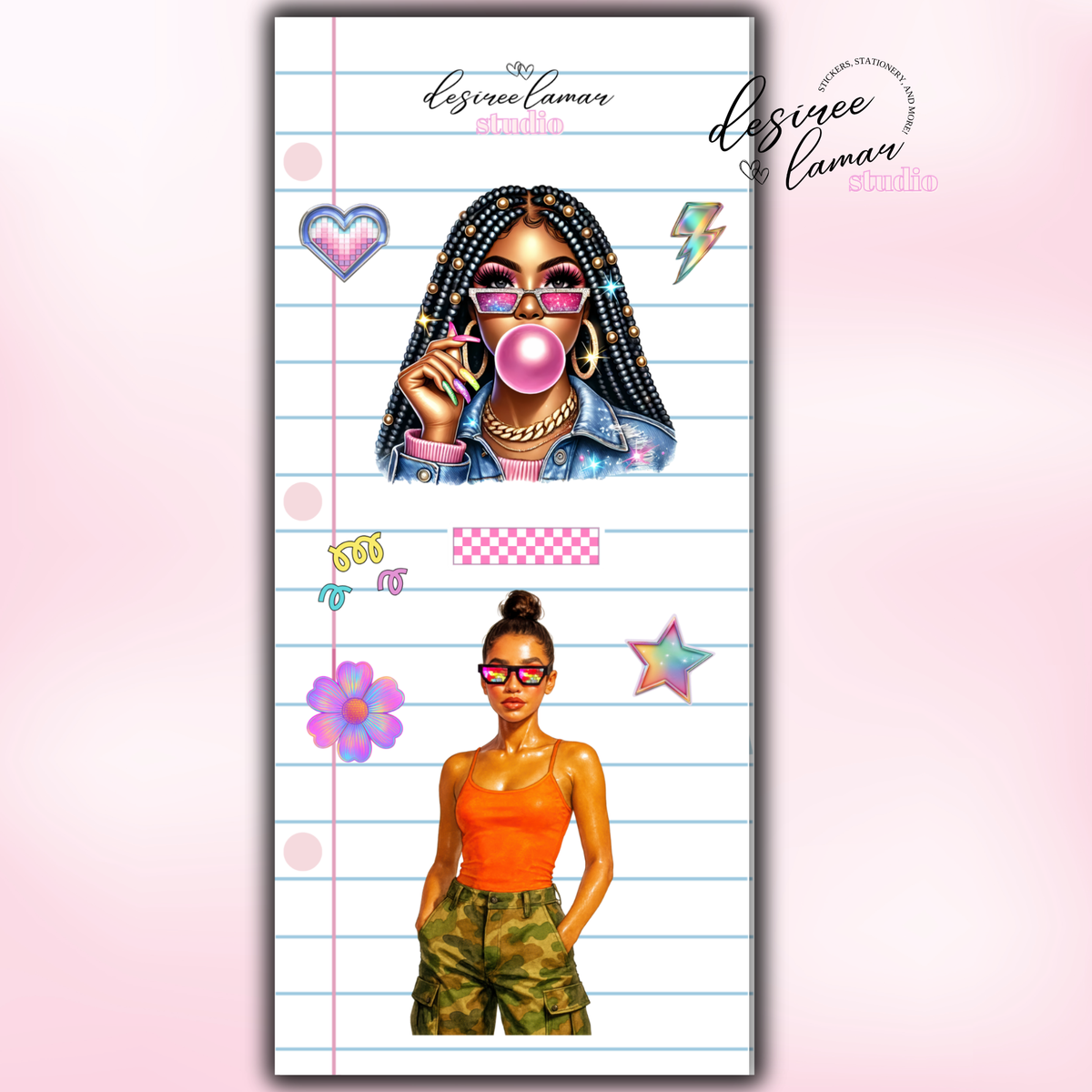 Y2K Babes Sticker Sheet
