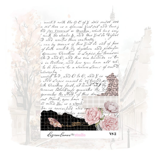 Written Vintage Soul  - Tearable Sticker Paper (Copy)