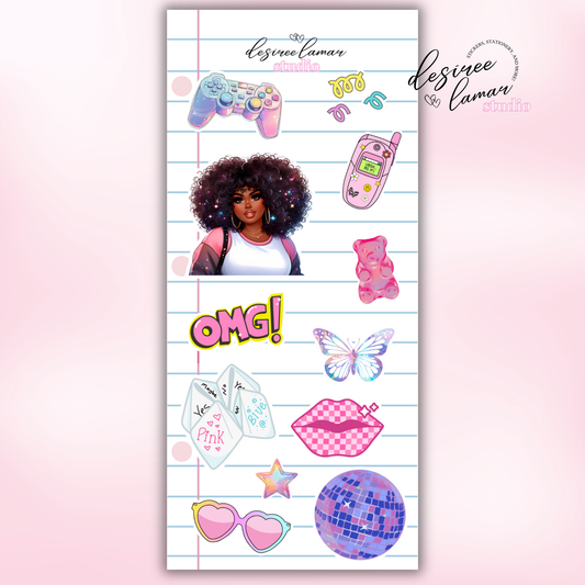 Y2K Deco Sticker Sheet 1