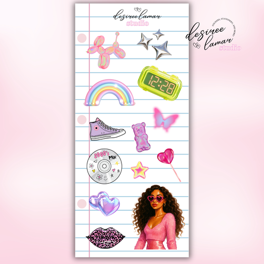 Y2K Deco Sticker Sheet 3