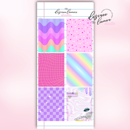 Y2K Boxes Sticker Sheet