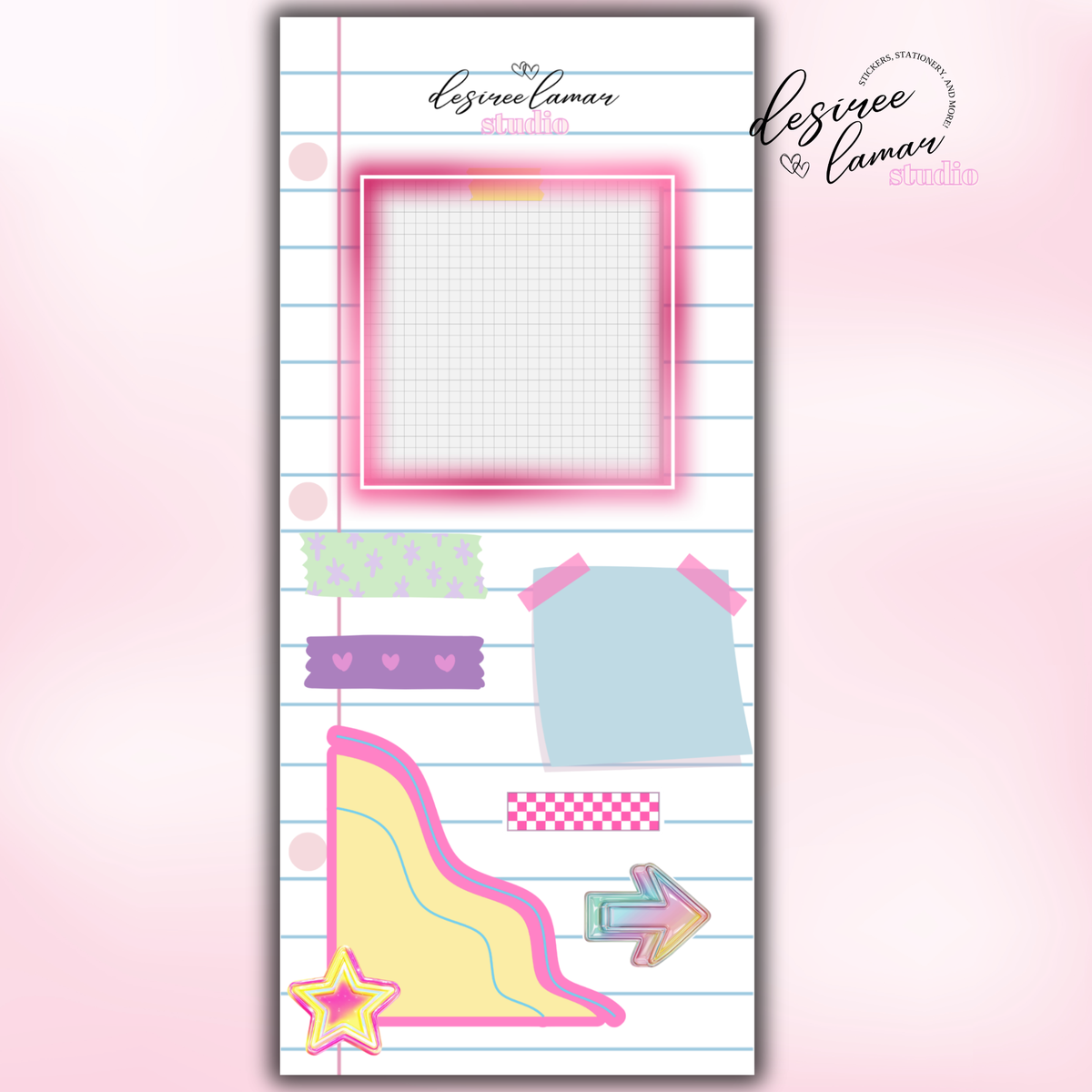 Y2K Journaling Sticker Sheet 1