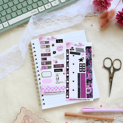 Fall Reverie Boxes Sticker Sheet | Fall Memory Keeping