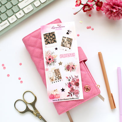 Fall Reverie Floral Sticker Sheet | Fall Memory Keeping