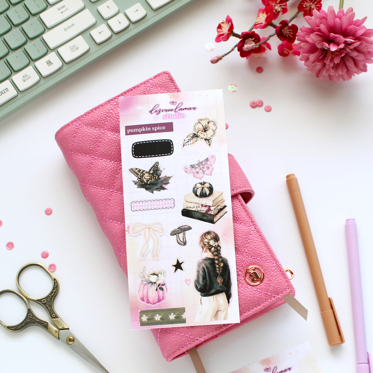 Fall Reverie Planner Sticker Sheet 2 | Fall Memory Keeping