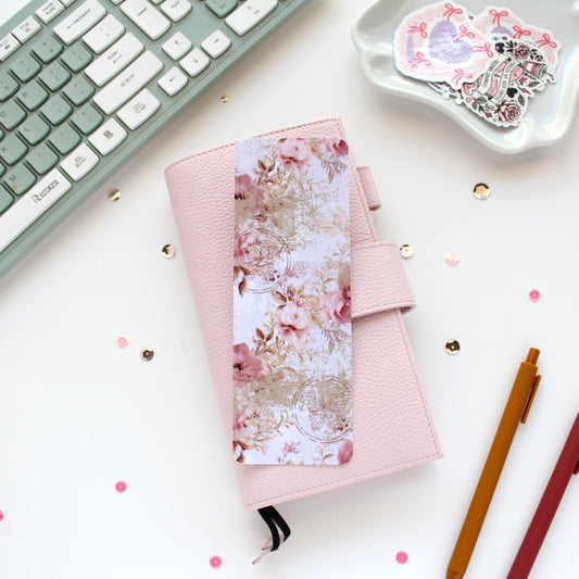Vintage Soul Worn Florals Wide Bookmark