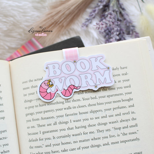 Bookworm Magnetic Bookmark