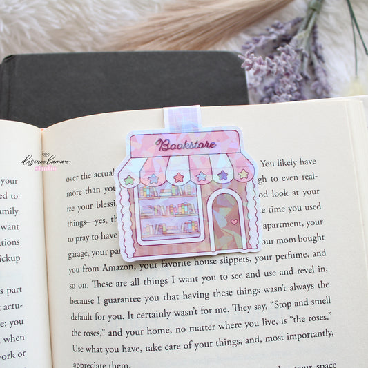 Holographic Bookstore Magnetic Bookmark