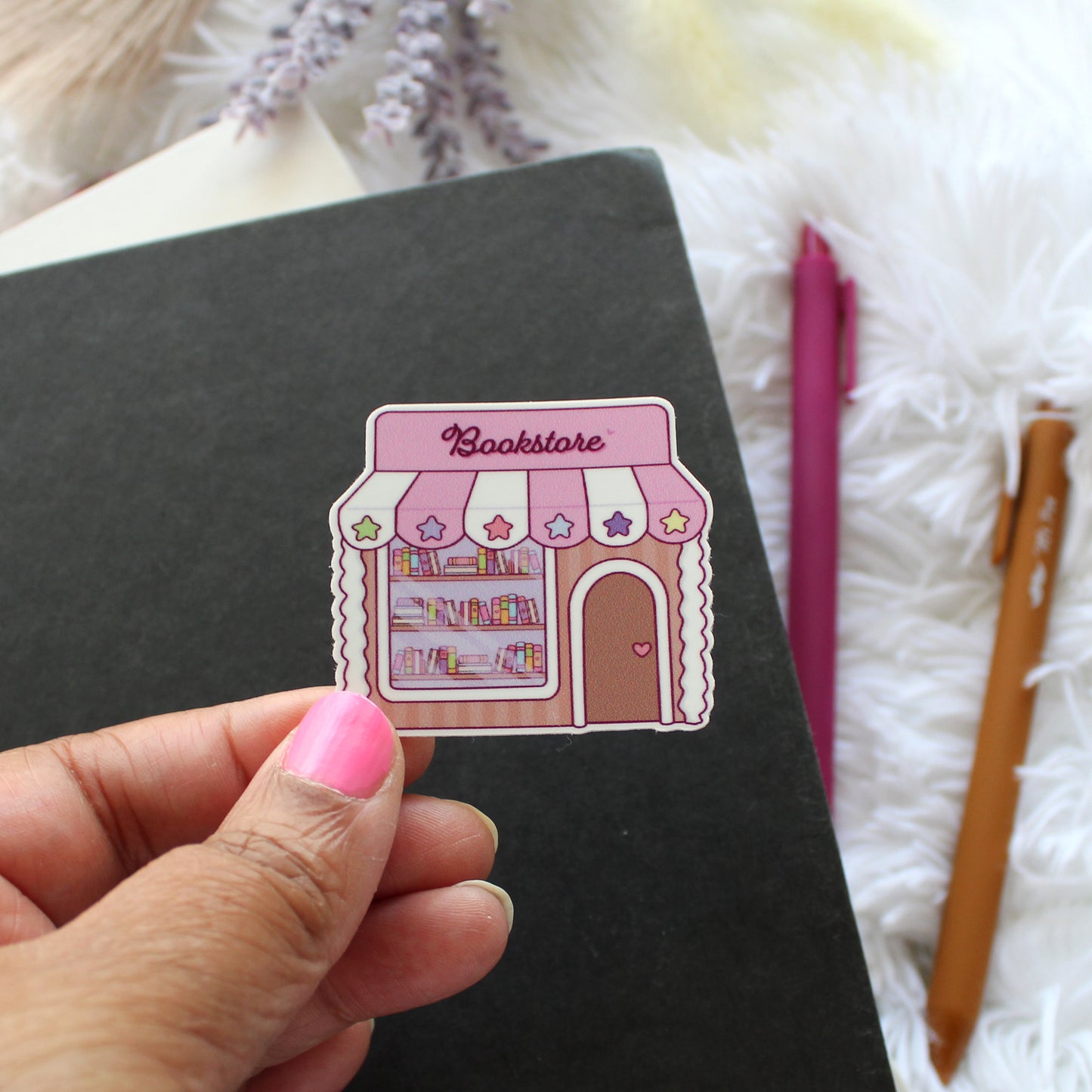 Bookstore Vinyl Sticker