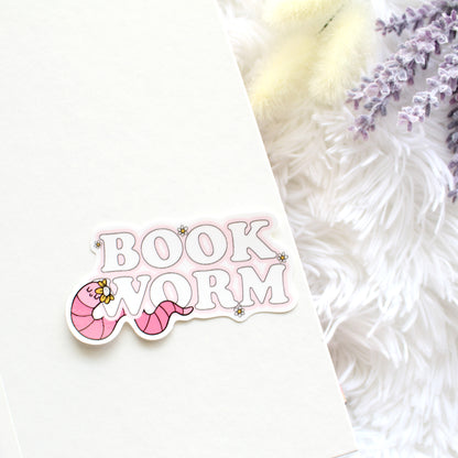 Bookworm Sticker