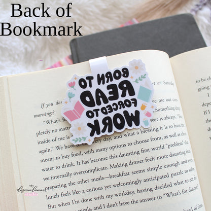 Born to Read Magnetic Bookmark