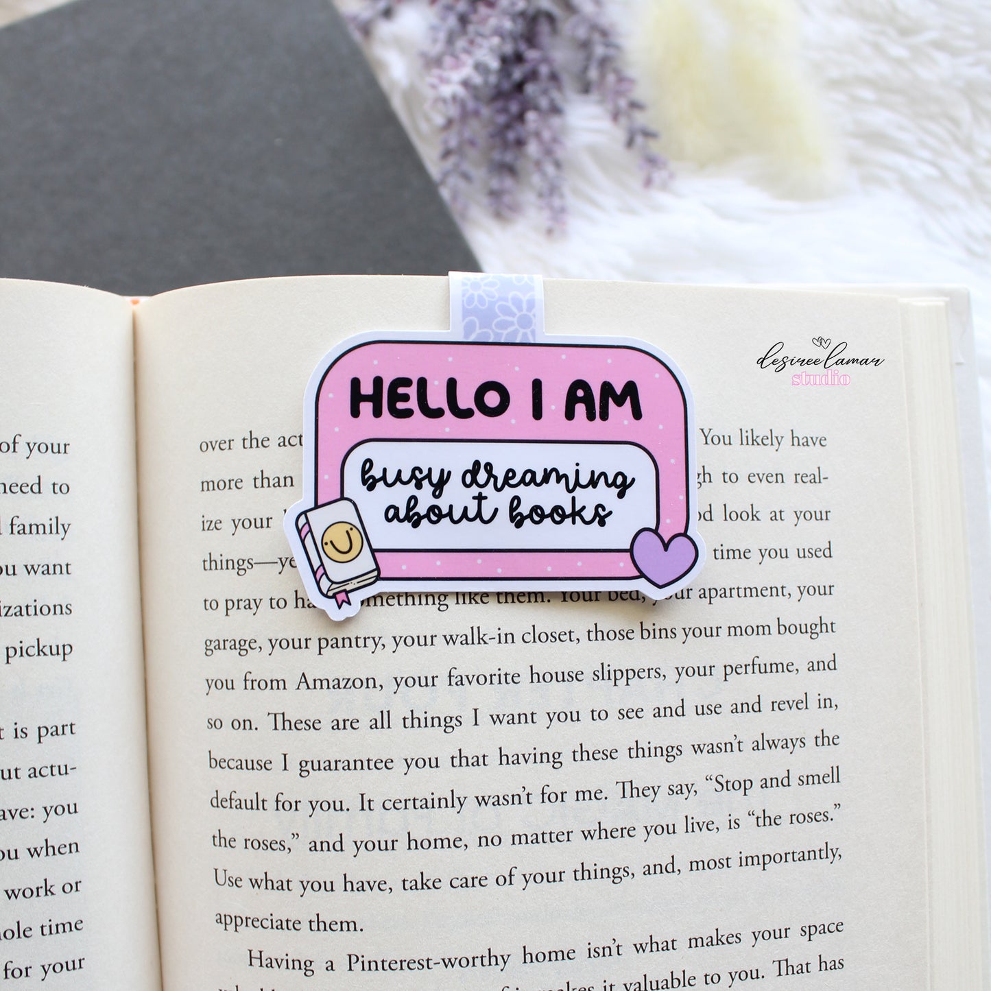 Busy Dreaming Magnetic Bookmark