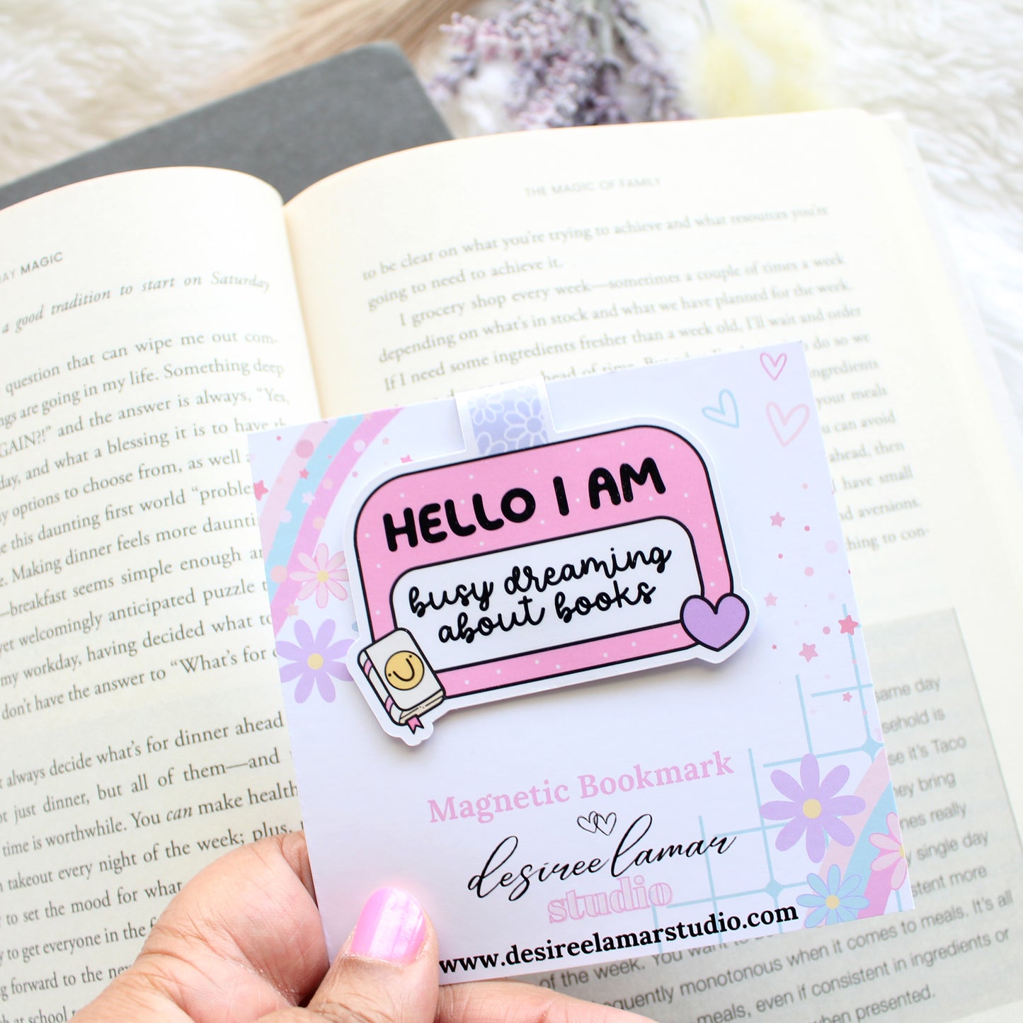 Busy Dreaming Magnetic Bookmark