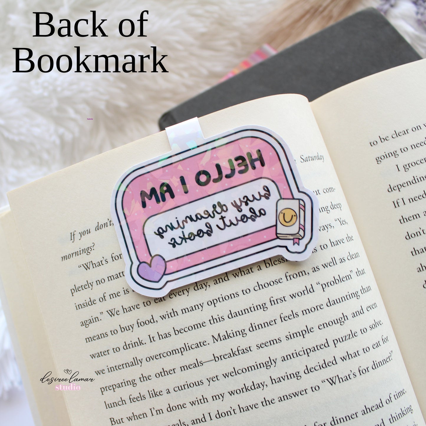 Holographic Busy Dreaming Magnetic Bookmark