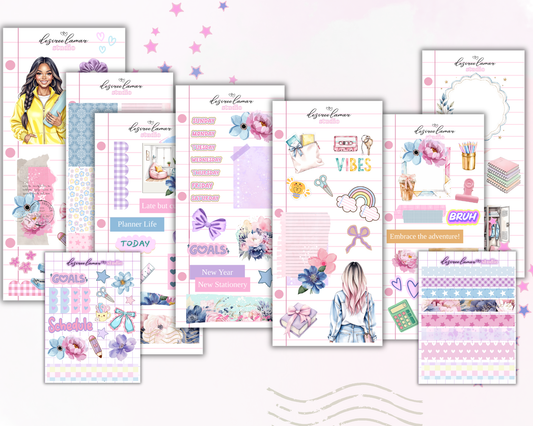 School Spirit Sticker Sheet Bundle 2