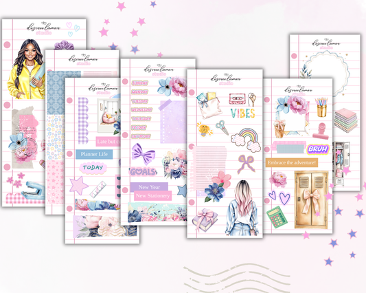 School Spirit Sticker Sheet Bundle