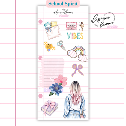 School Spirit Sticker Sheet Bundle 2