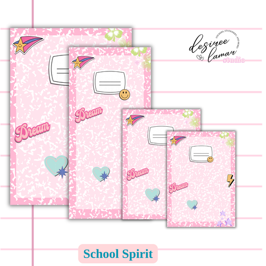 School Spirit Full Page Stickers Sheets