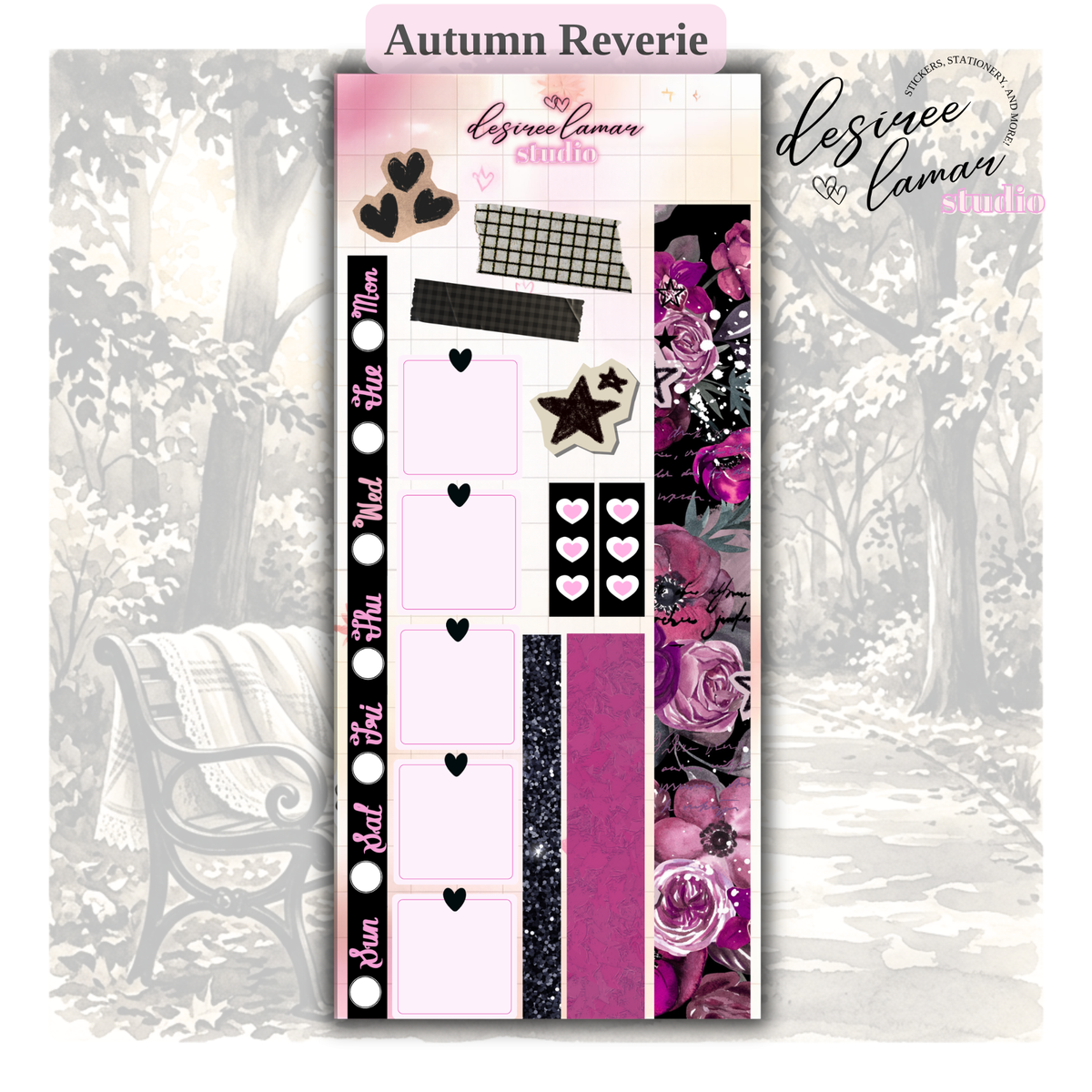 Fall Reverie Full Bundle - Includes 8 Sticker Sheets