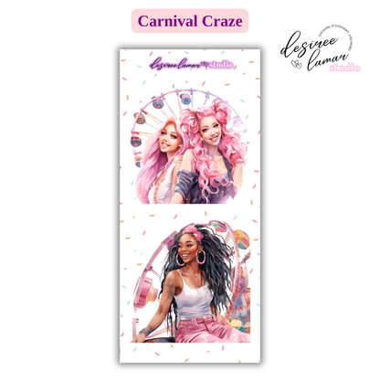 Carnival Craze Sticker Sheet Bundle - 11 Sticker Sheets