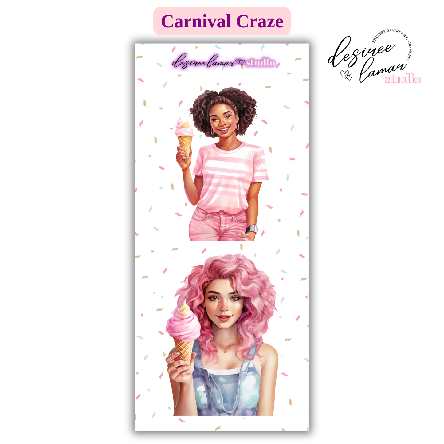 Carnival Craze Sticker Sheet 9