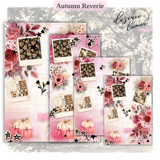 Fall Reverie Full Page Sticker Sheet | Fall Memory Keeping