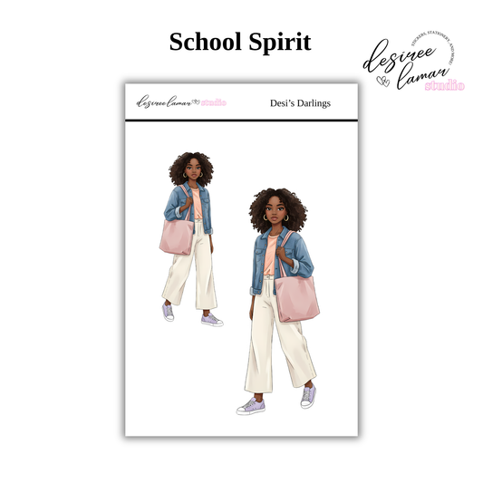 School Spirit Preppy Babe