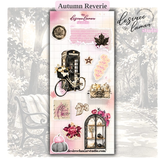 Fall Reverie Deco Sticker Sheet | Fall Memory Keeping