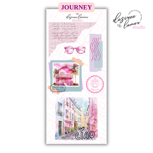Journey Sticker Sheet 7 - Travel Collection