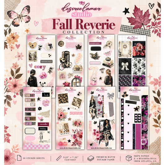 Fall Reverie Full Bundle - Includes 8 Sticker Sheets