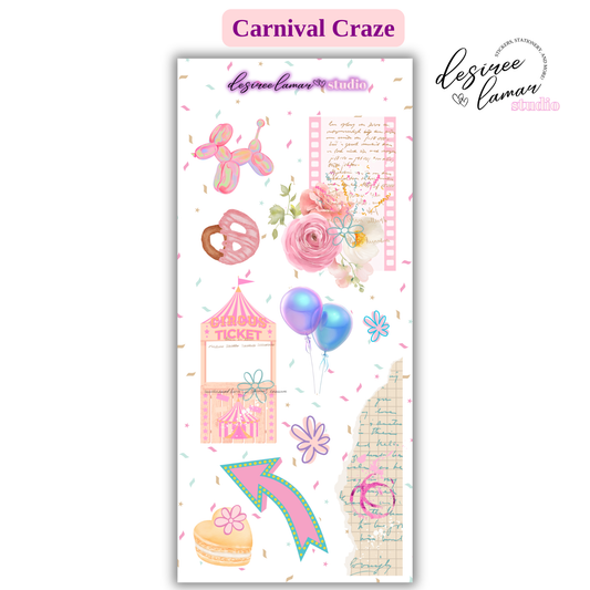 Carnival Craze Sticker Sheet 3