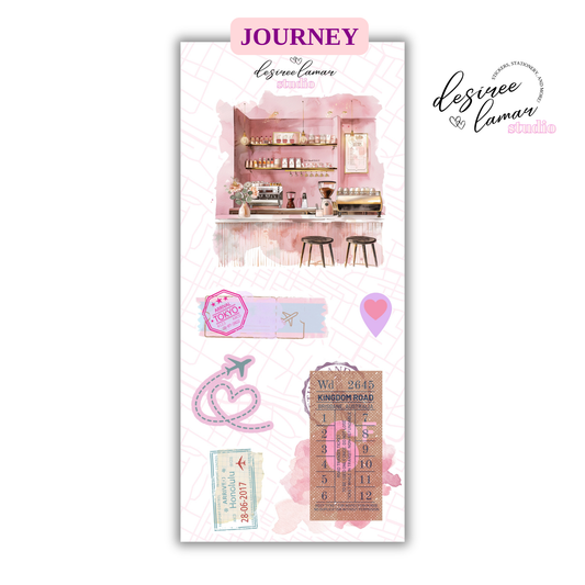 Journey Sticker Sheets 8 - Travel Collection