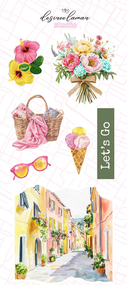 Vacay & Chill Full 4 Sheet Bundle – Resort & Island Collection