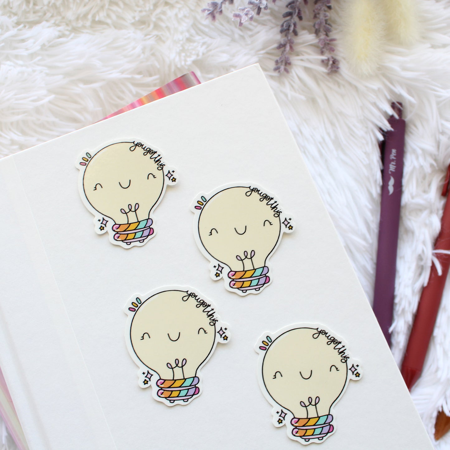 You've Got This Lightbulb Sticker