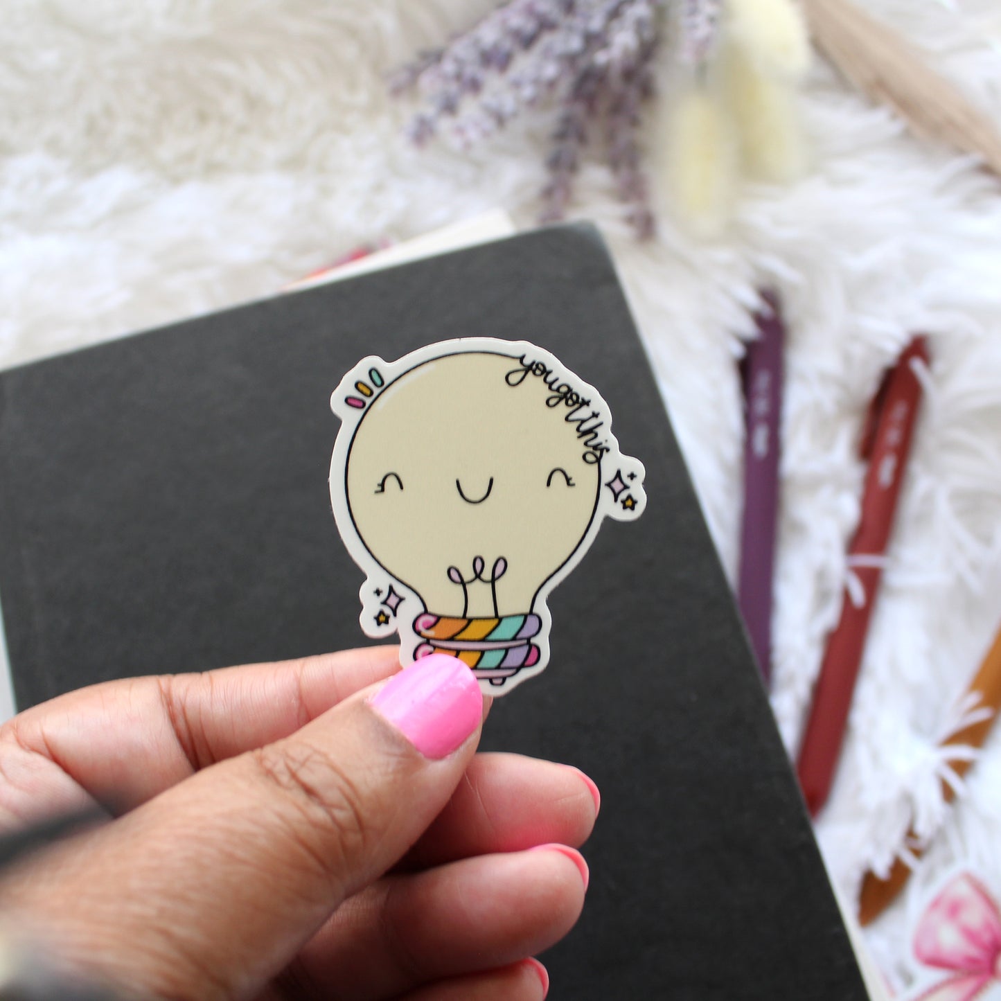 You've Got This Lightbulb Sticker