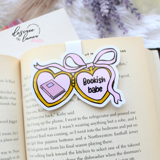Bookish Locket Magnetic Bookmark
