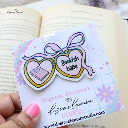 Bookish Locket Magnetic Bookmark