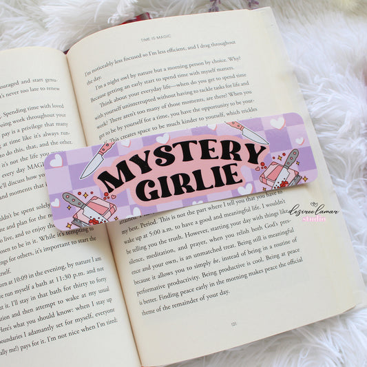 Mystery Girlie Bookmark