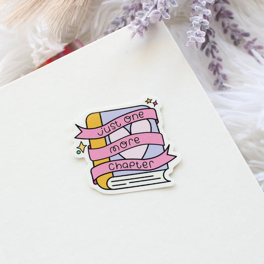 Just One More Chapter Sticker