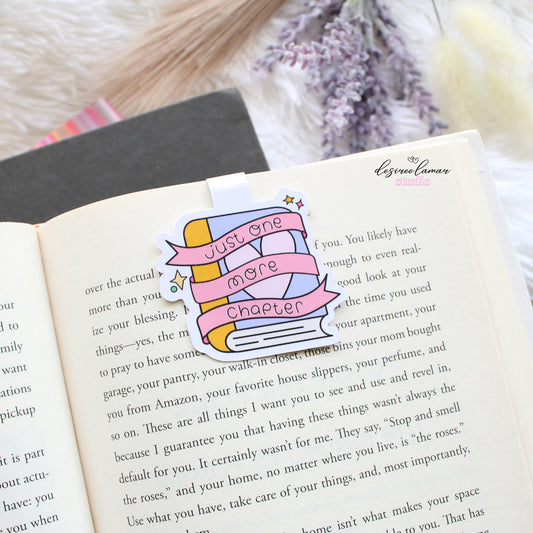 One More Chapter Magnetic Bookmark