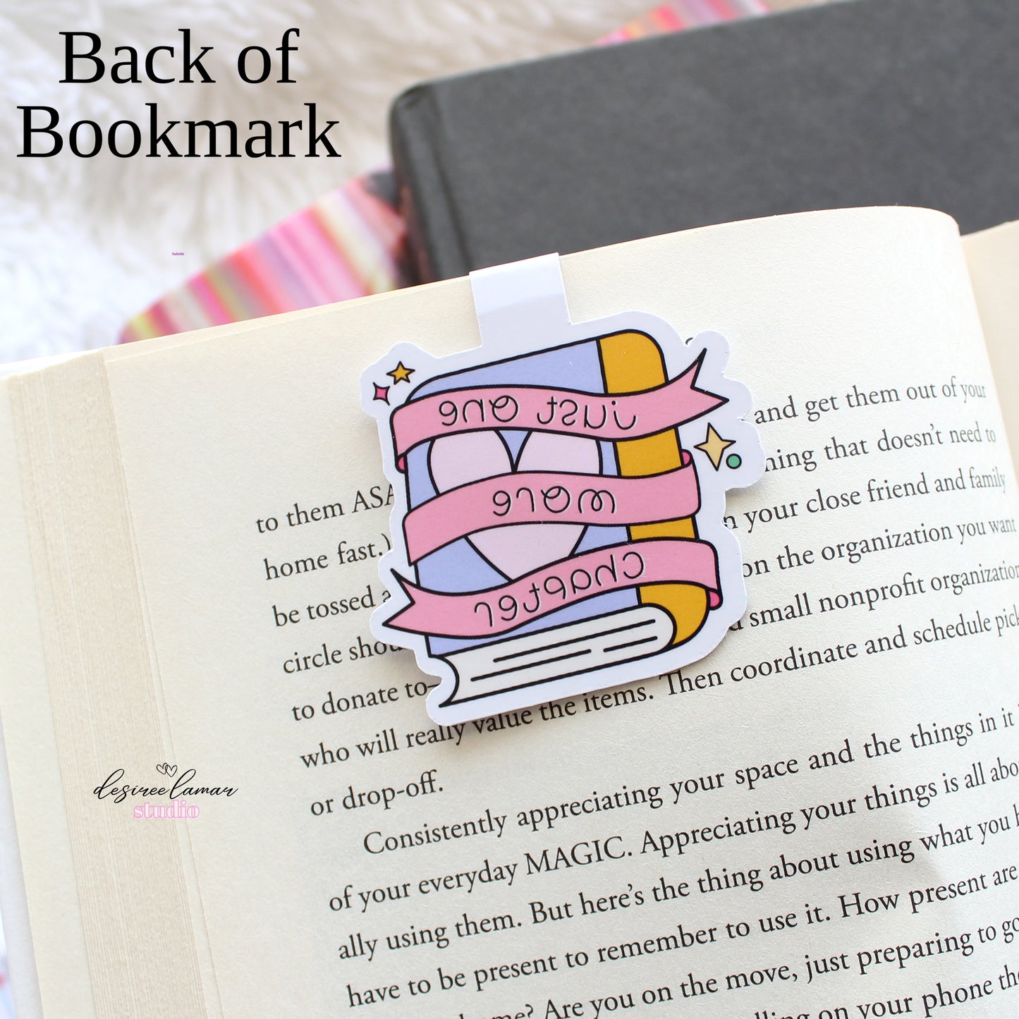 One More Chapter Magnetic Bookmark