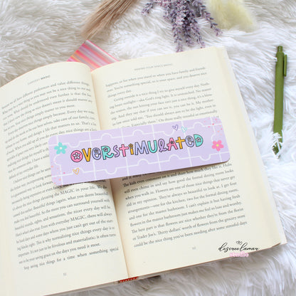 Overstimulated Bookmark