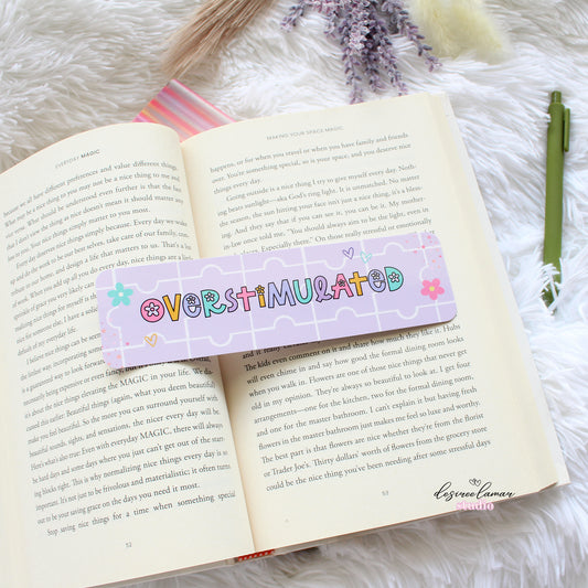 Overstimulated Bookmark