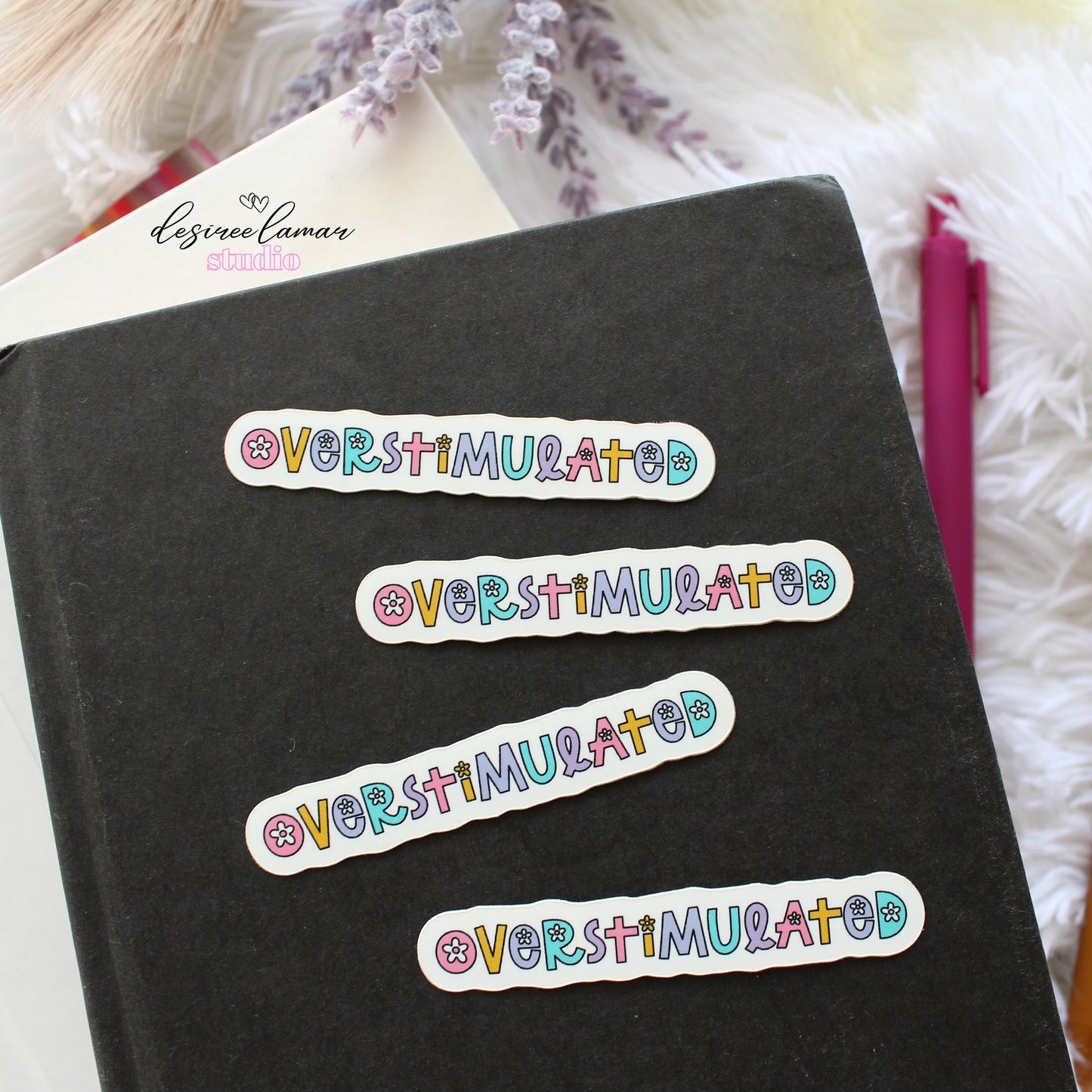 Overstimulated Sticker