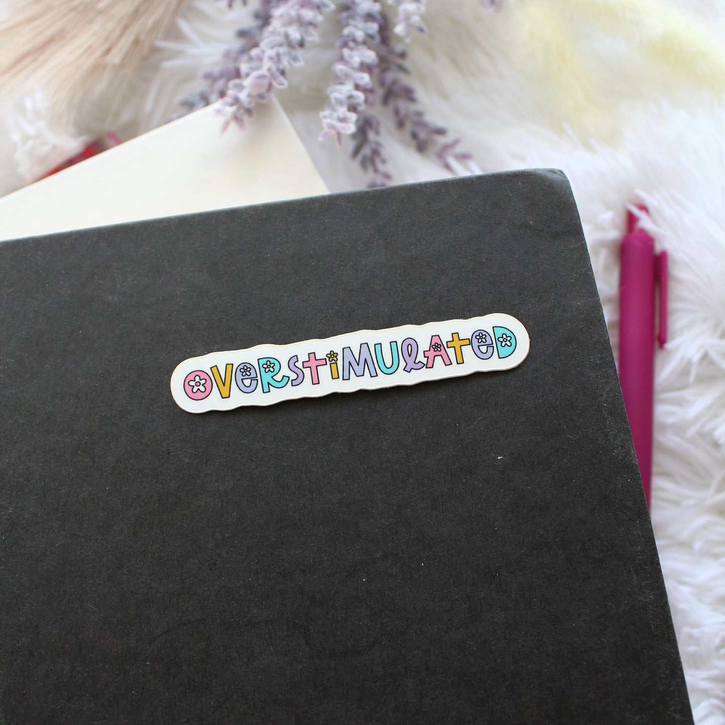 Overstimulated Sticker
